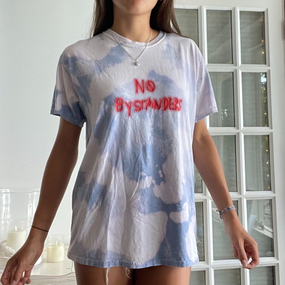 Travis Scott Astroworld No Bystanders Tie Dye Tshirt